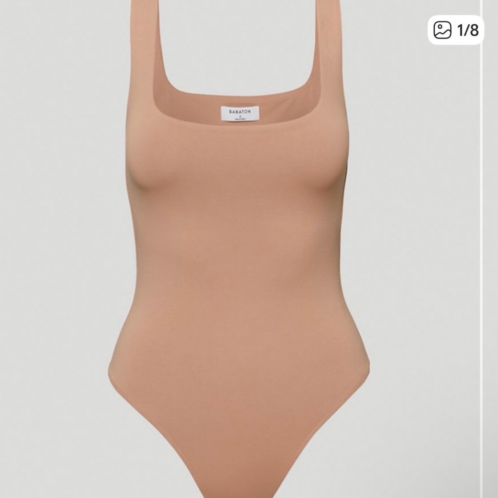Babaton Tan Bodysuit